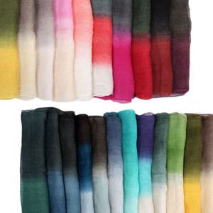 [더로라] 린넨100% 스카프 - 린넨 보카시그라 S477