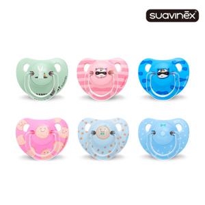 [스와비넥스] 해피버니 노리개 젖꼭지 2단계 (천연고무)