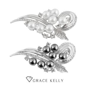 [그레이스켈리]엘리어스 진주 브로치