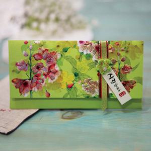 돈봉투/용돈봉투/상품권봉투/ 풀빛 수채화 돈봉투 FB210-3