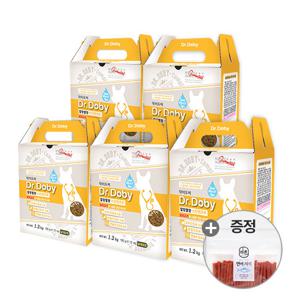 닥터도비 말랑말랑 오리 1.2kg x 5개 + 소고기져키400g
