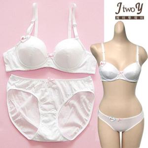 주니어-3단계브라팬티 리본2-2종