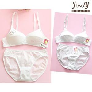 주니어-2단계브라팬티 심플 2종