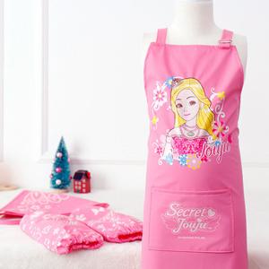 쥬쥬 앞치마세트 [방수 토시두건3종-SJ17] [K0003]