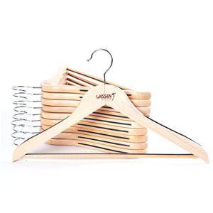 [웨신]논슬립원목옷걸이(셔츠용)10p