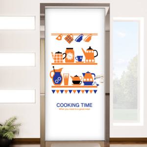 [꾸밈] im423-행복가득한주방_현관문시트지