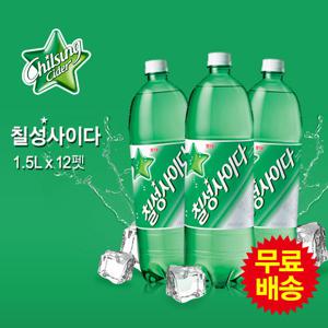 [롯데] 칠성사이다(1.5Lx12펫)