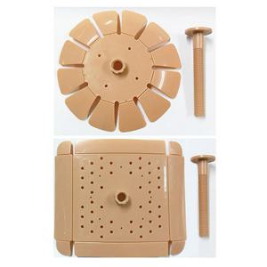 (한셀)식품 발효/숙성/절임용 누루미 사각+원형 / 황토