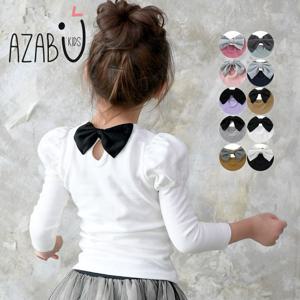 [아자브키즈]뒤리본티 여아티셔츠 여아 상의