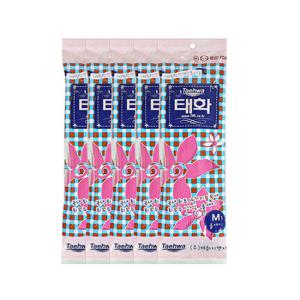 태화 고무장갑 중 올에이(5개)