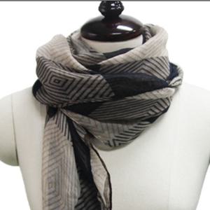 B117 체크 빅스카프