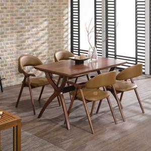 로드퍼니처/나르샤 4인 원목 식탁세트