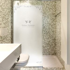 창문 유리창시트지 칼라 안개시트지 엔틱로맨스02 L-A