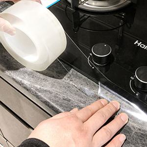 에코벨 투명 방수 방염 테이프 5x300/틈새차단 곰팡이 방지