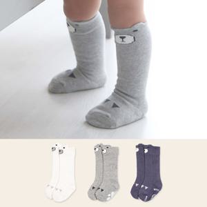 [하이베이비클럽]곰돌이 니삭스/유아니삭스/유아양말/아기니삭스