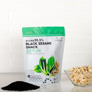 [씨튼베이커리] 유기농현미로 오븐에 구운 유기농 검정깨스낵