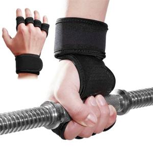 [위즈맥스]오픈형 4구 헬스장갑 손목스트랩형 운동장갑