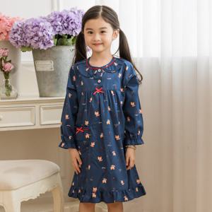 핑코코 4071 폭스빈 아동 원피스잠옷 아동잠옷 파자마