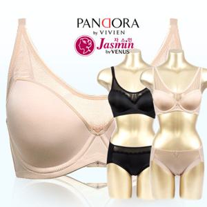 [비비안 비너스]네크라인st 브라팬티세트 택1