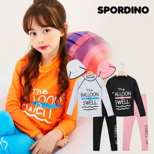 [스포디노][스포디노] BALLOON래쉬가드_플랩캡포함/아동수영복