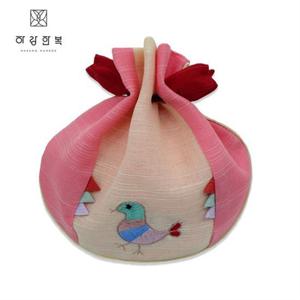 [하랑한복]복주머니 럭키랑-분홍