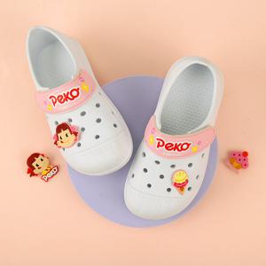 페코 뉴 벨크로 실내화(핑크)/유아동 어린이집 유치원 초등 학생 학교