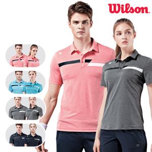 윌슨 카라넥 반팔티셔츠 5211-5218 배드민턴복 단체복