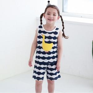 [삐삐롱][꼬지비] 웨이브덕 여민소매 세트(19S2561HSG_NA)