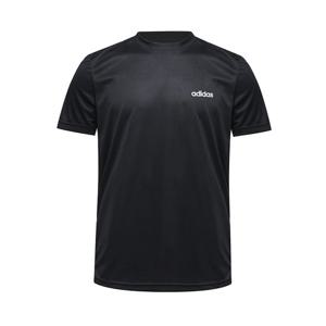아디다스 D2M 플레인 남성 반팔 티셔츠 빅사이즈 블랙 FL0286
