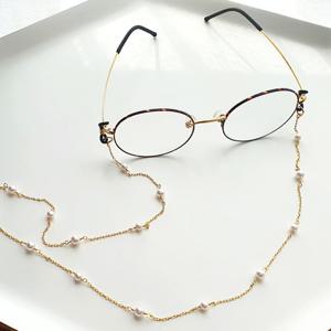 [바이진주리본] 진주 체인 안경줄 선글라스 스트랩