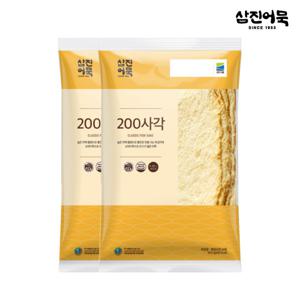 [삼진어묵] 200사각(특천사각) 1봉 300g (6개입) x2개