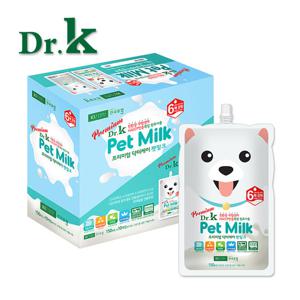 닥터케이 무항생제 펫밀크 150ml 10개 강아지 고양이 우유