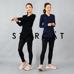 홈트 요가복 어슬레져룩 아웃도어 슬림롱브이넥티 YTL109P6