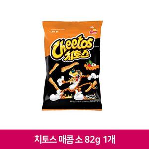 NCM 롯데 치토스 매콤 82g 1개 사무실 간식 과자