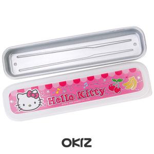 [오키즈]헬로키티 수저케이스 [알루미늄 사과P] [A0064]