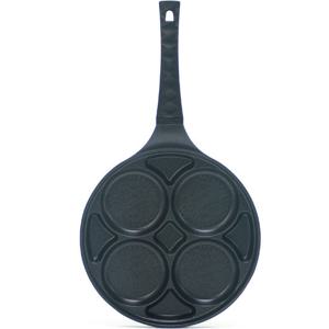 퀸센스 티타늄코팅 모아 원형 IH인덕션 4구 에그팬27m