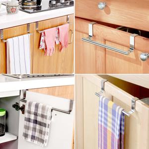 도어훅 스텐 행주걸이 (중형) 도어걸이 다용도걸이 건조대 수납