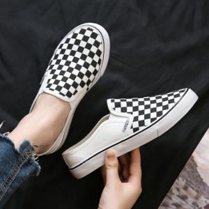 여성신발 스니커즈 슬립뮬 캐주얼화 단화  ZG체크
