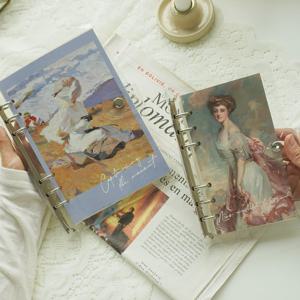 명화 6공 다이어리 표지 20종 A5 다이어리 꾸미기 DIY 속지 내지