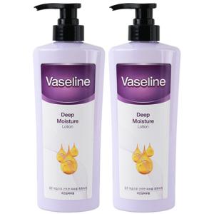 (2개)바세린 딥 모이스처 바디로션 500ml