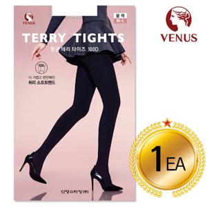 비너스 VN_VST8781 항균 테리 보온 타이즈 (블랙/M-L)