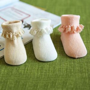 [조이멀티]발목 자수레이스 유아양말 3종세트(0-4세) 203181