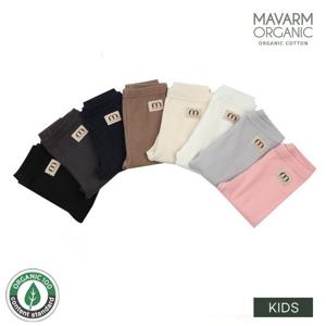 [마밤]마밤 오가닉 아동 골지레깅스 9부 8종 택1