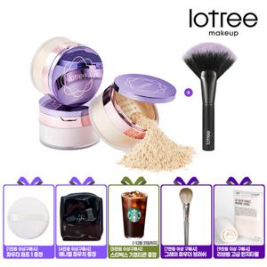 [5만이상 기프티콘][로트리]루스 파우더+파우더브러쉬 세트 21호/23호/바이올렛