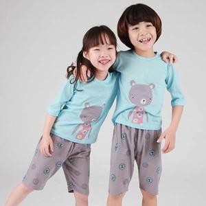 [올챙이]7부_베어스카이/국산무형광/KC인증/아동내의 유아내복 아기실내복 주니어잠옷