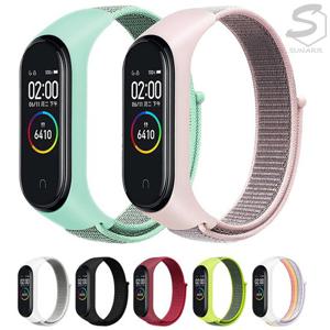 샤오미 미밴드4 호환 스포츠루프 나일론 케이스 시계줄 스트랩