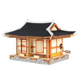 오르골 목재 입체퍼즐 - 영공방 기와집(수동)