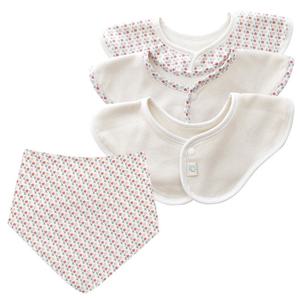 꿈두부 롤링턱받이 3종세트&사계절 삼각스카프빕 세트구성