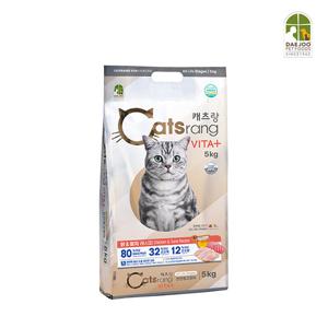 캐츠랑 고양이사료 전연령용 비타플러스 5kg / 길냥이사료
