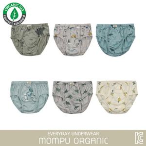 맘푸 오가닉 40수 싱글 2종 택1 남아 3매입 팬티